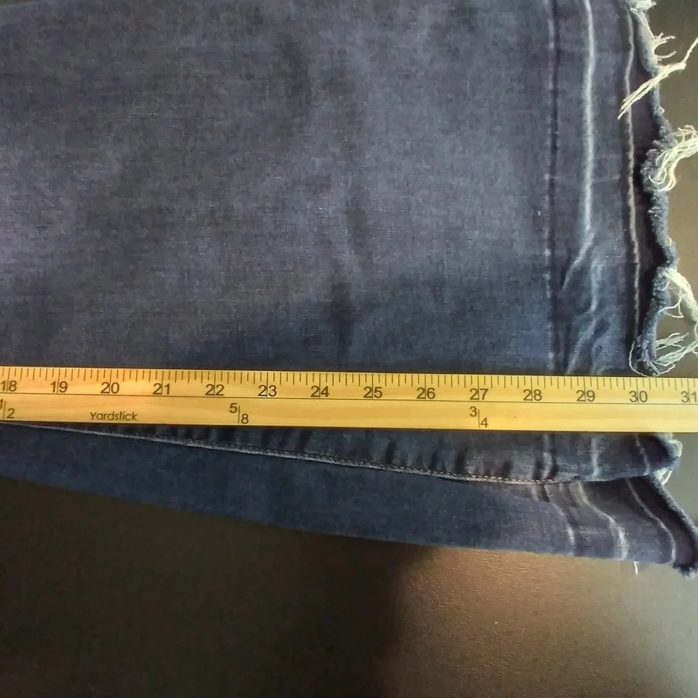 Celebrity Pink womens Button Fly Wide Leg Denim Jeans Size 21/35